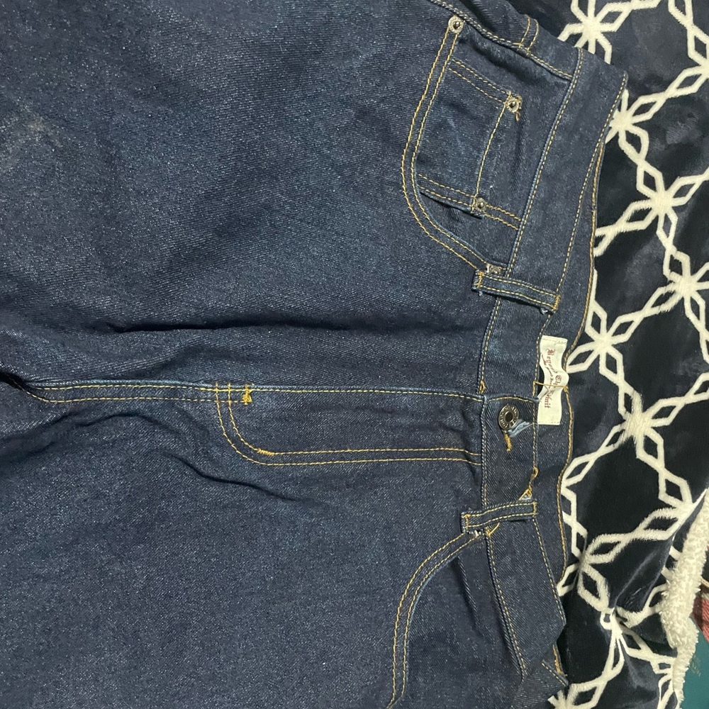 Men's Blue Bootcut Jeans